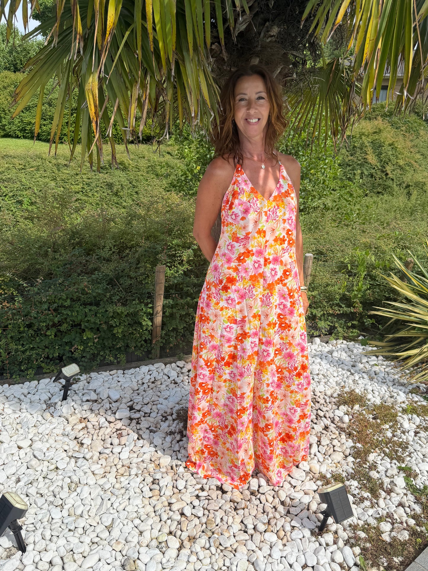 Robe « Franka » orange