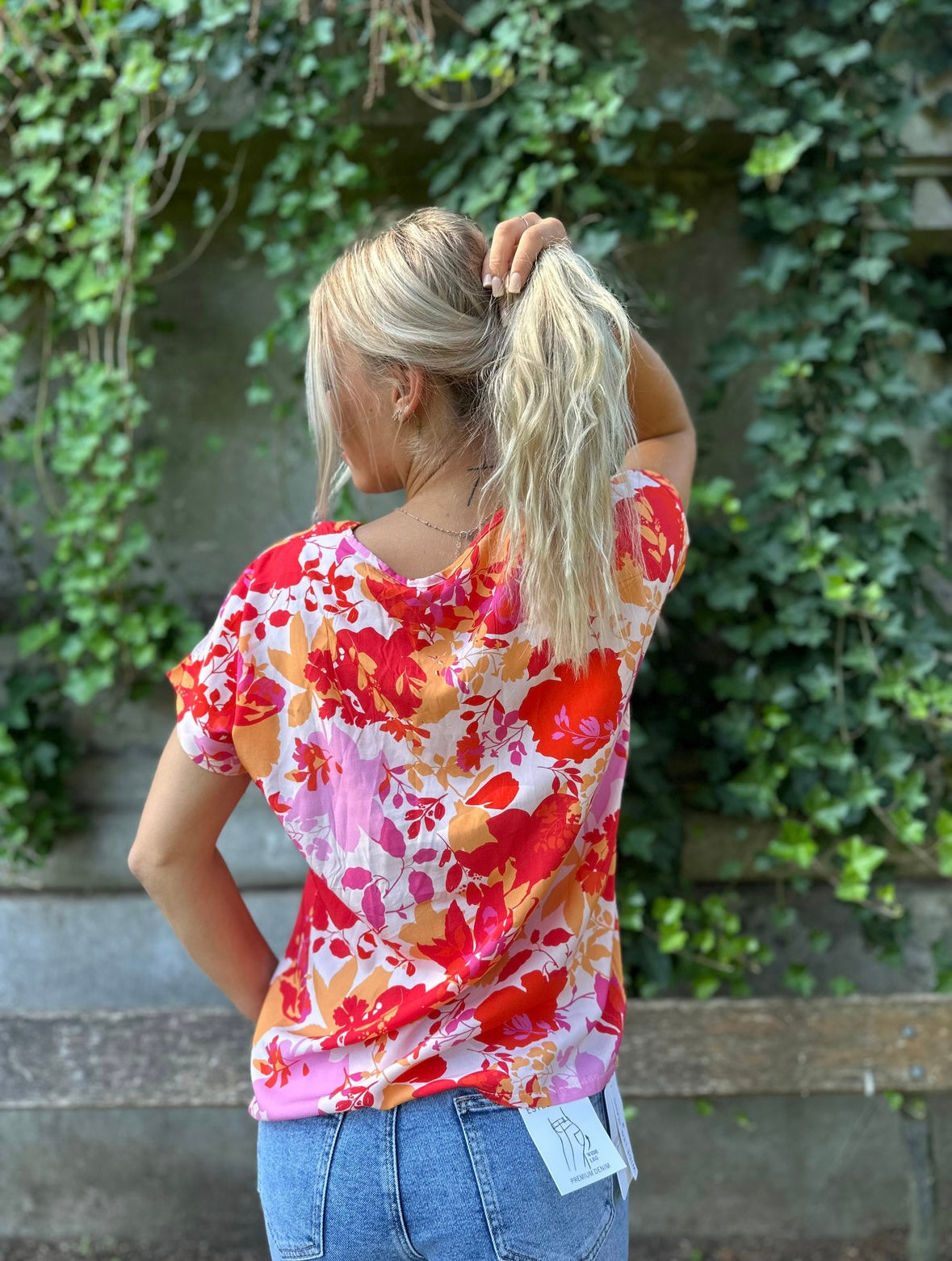 Blouse Florence - Rouge