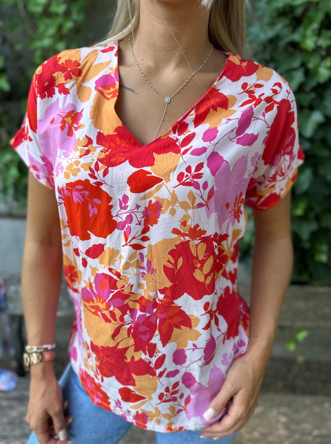 Blouse Florence - Rouge