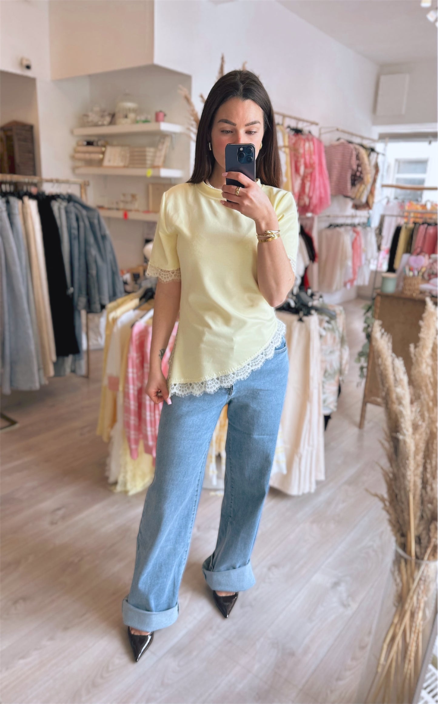 Blouse Aurélie- Jaune