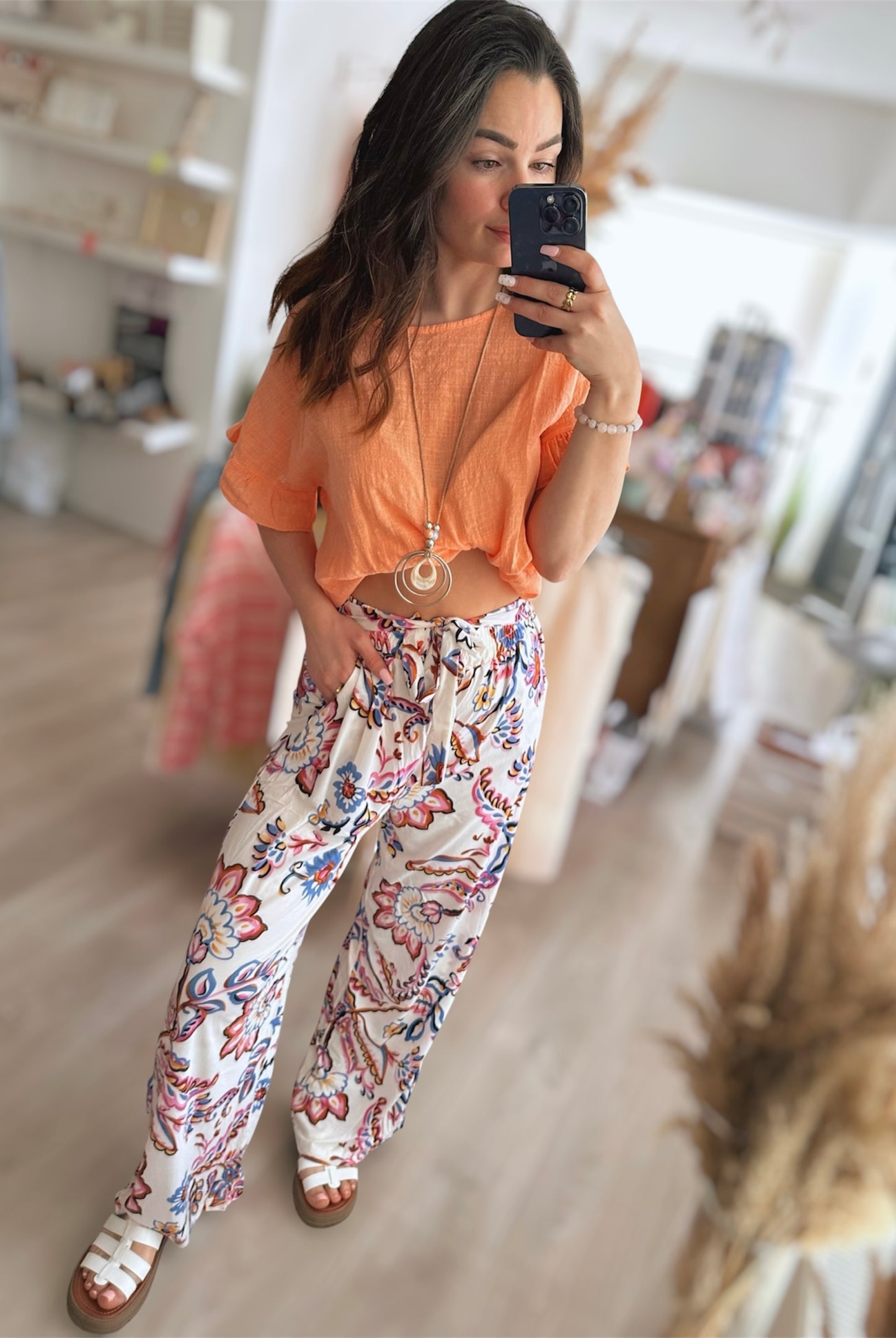 Haut Noelia  - saumon