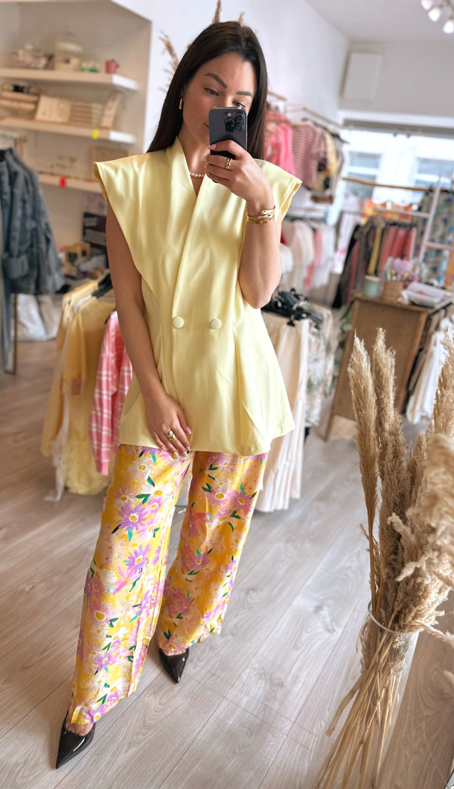 Pantalon Fleuri Kelly