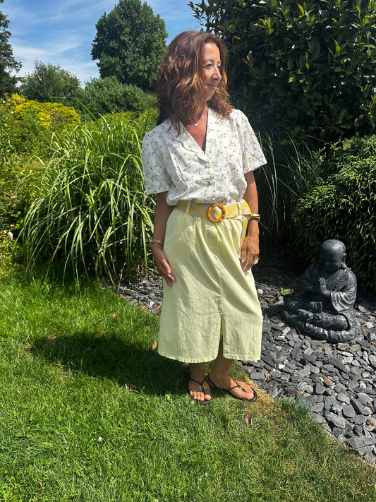 Jupe « Katia » jaune