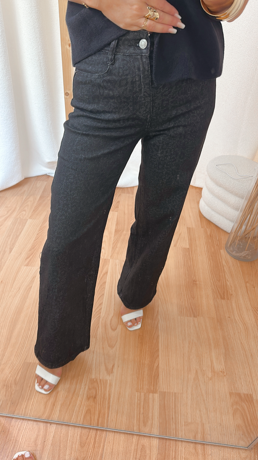 Jeans « léopard »