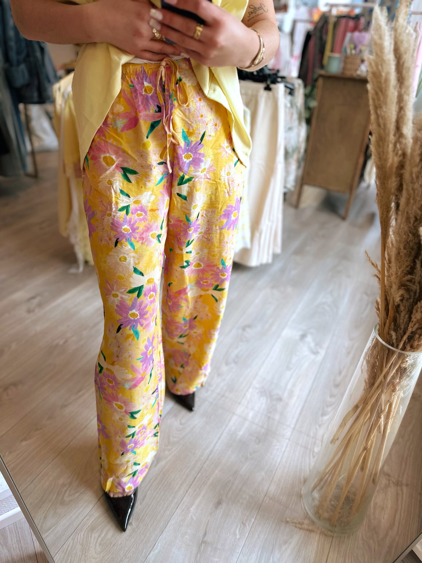 Pantalon Fleuri Kelly