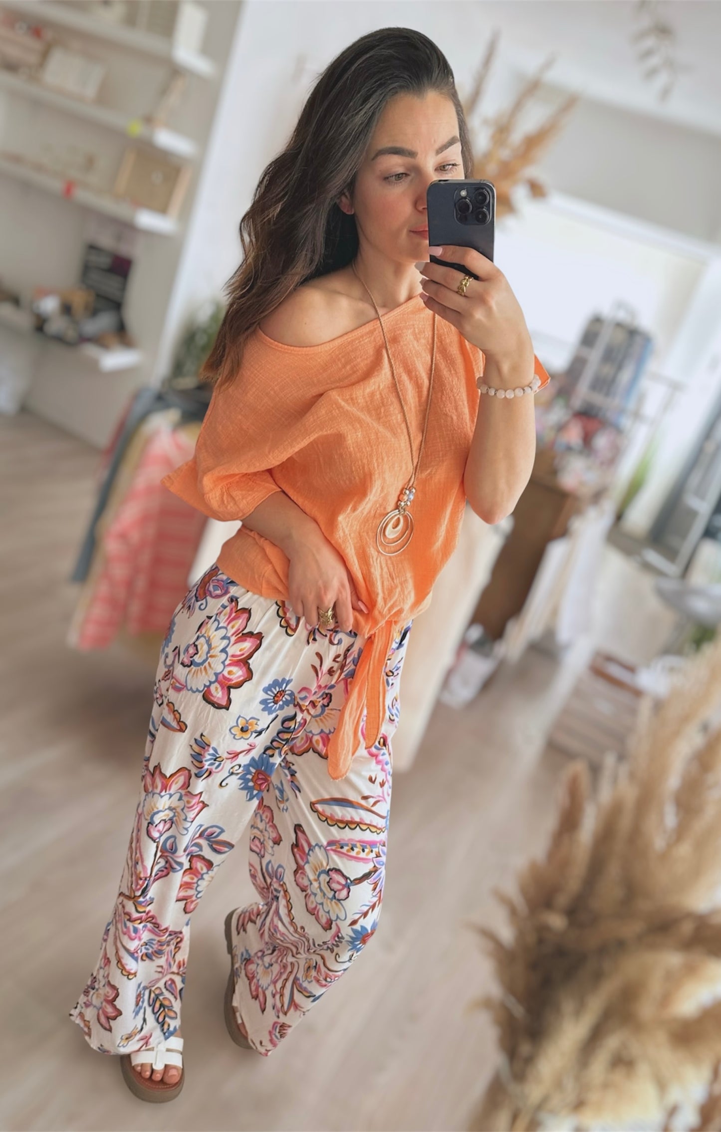 Haut Noelia  - saumon