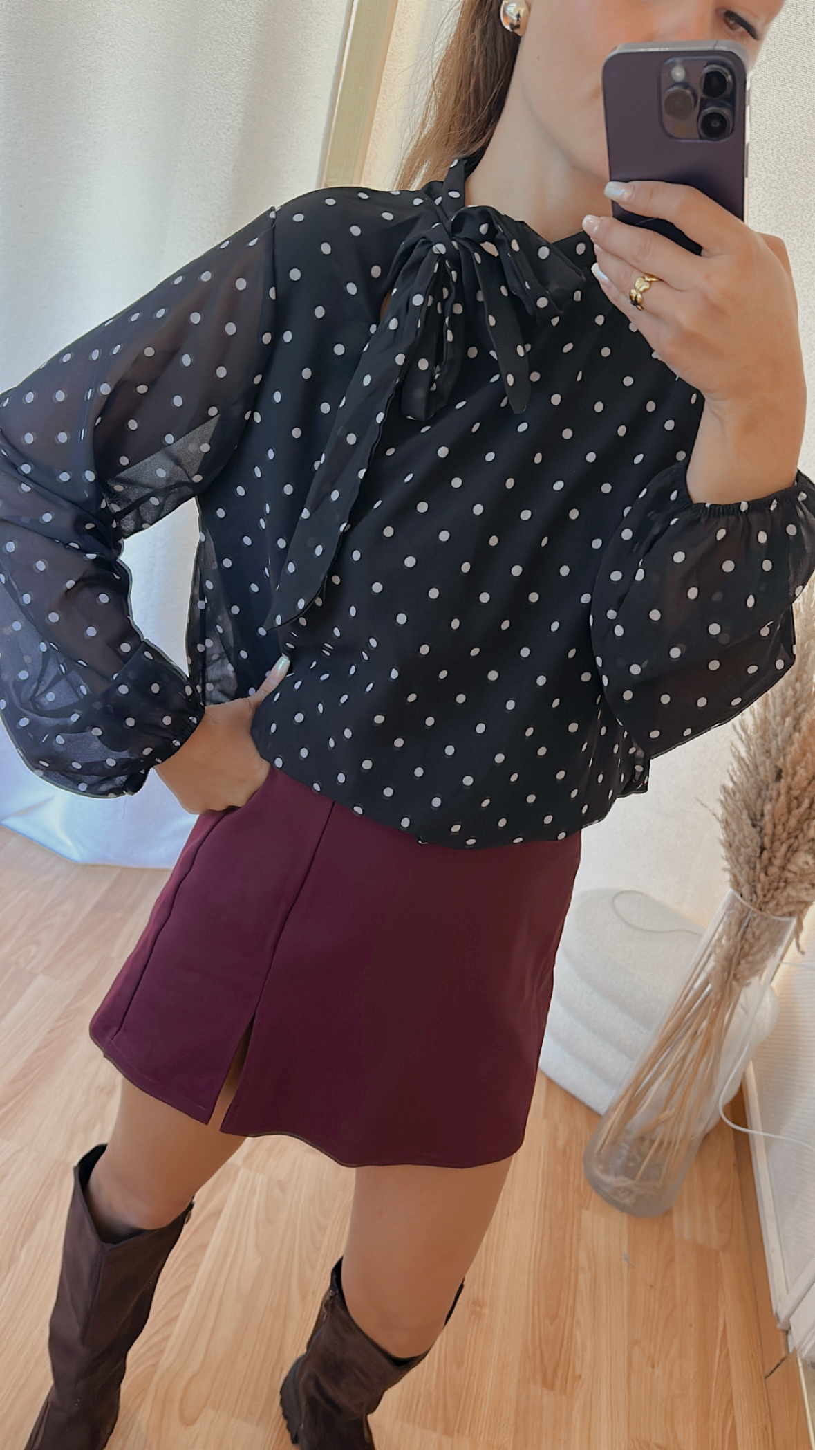Chemisier « pois »