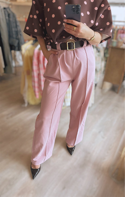 Pantalon Chloé - Rose