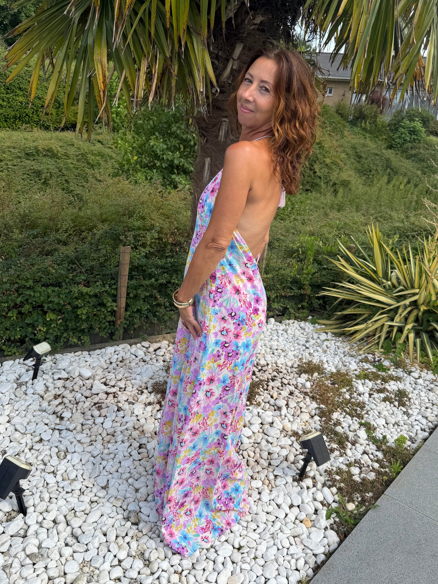 Robe « Franka » violette