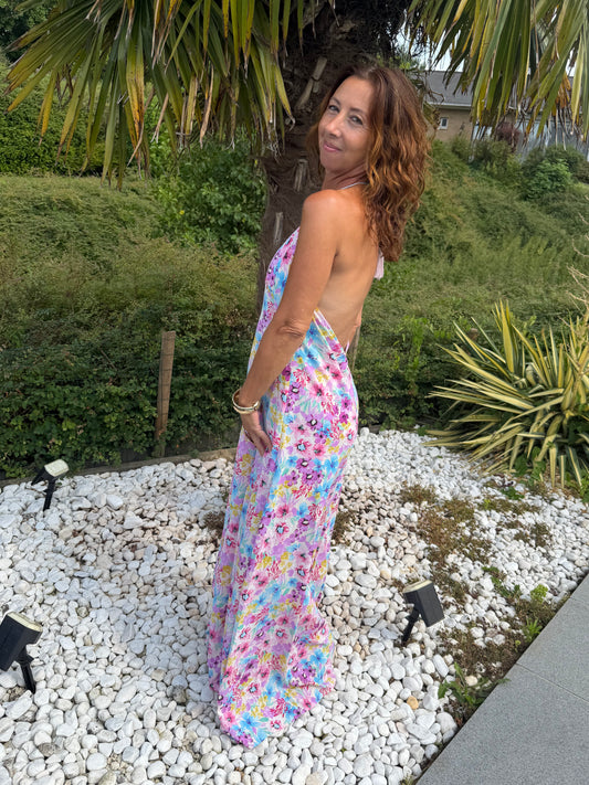 Robe « Franka » violette