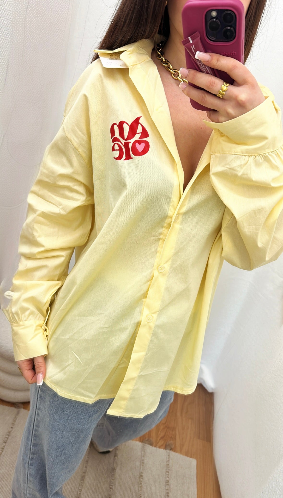 Chemise Amore - Jaune