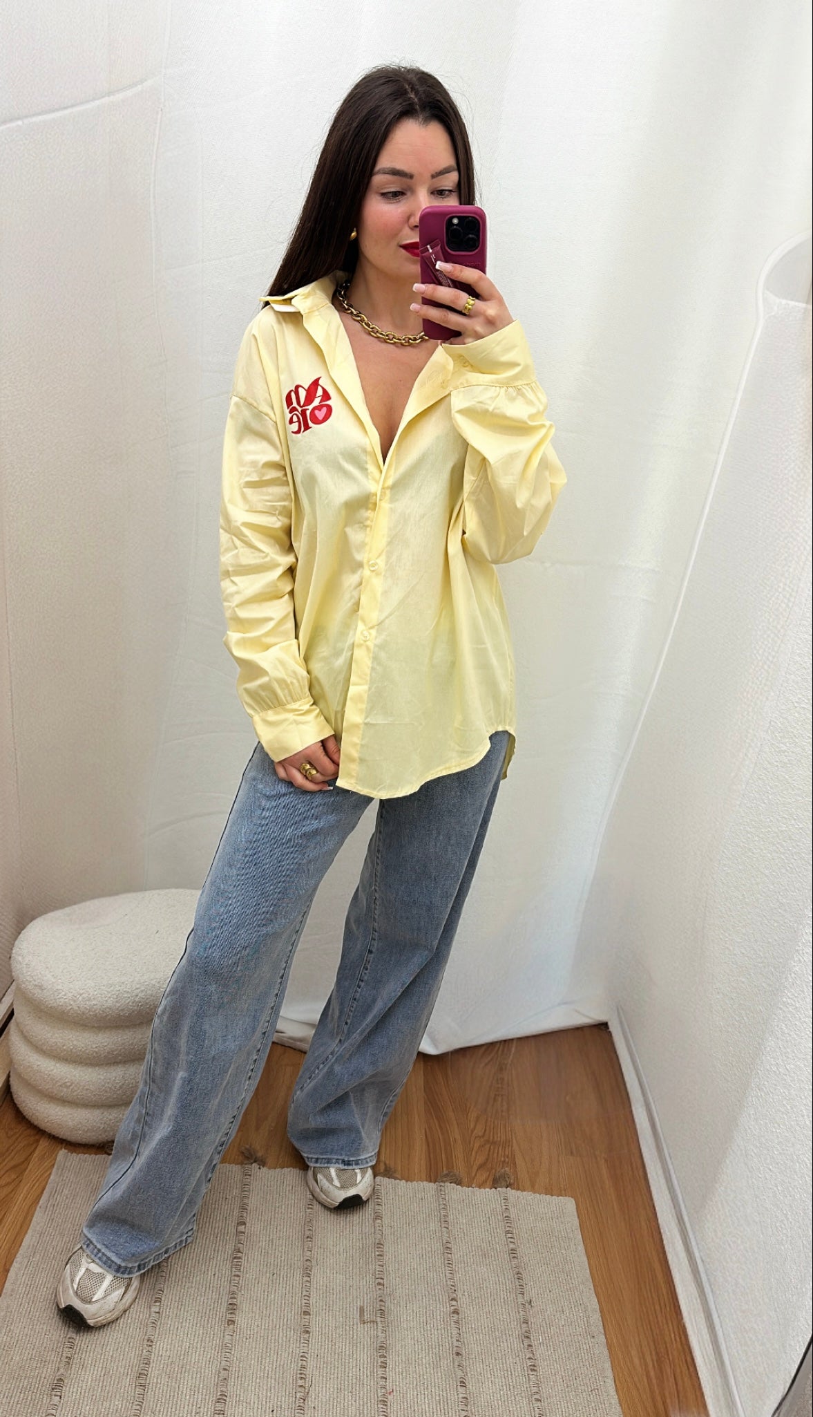 Chemise Amore - Jaune