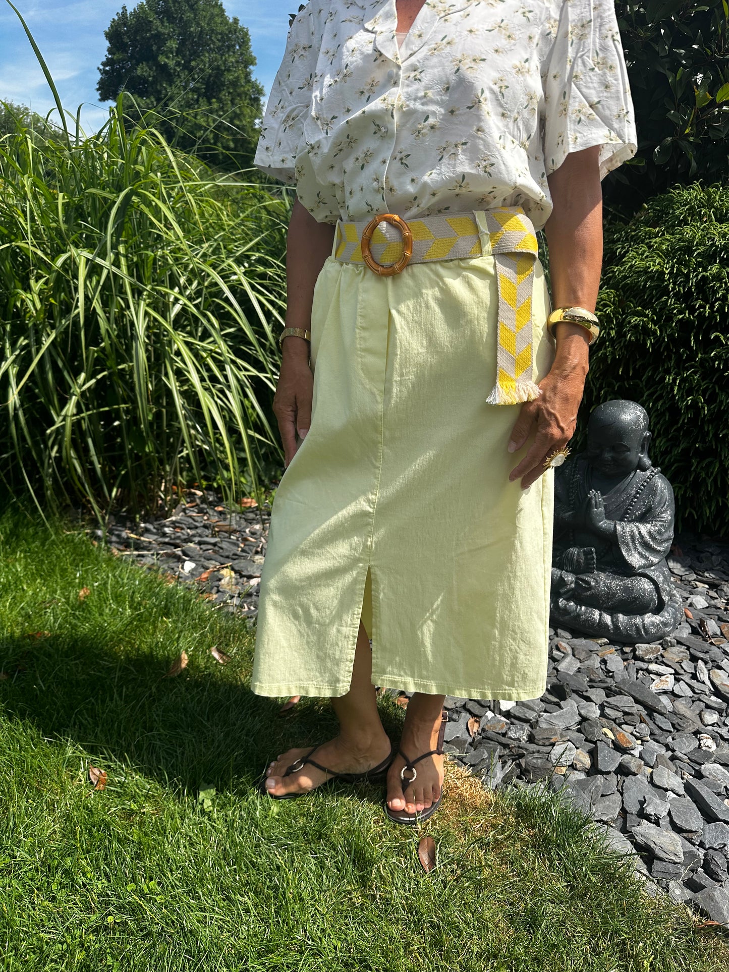 Jupe « Katia » jaune