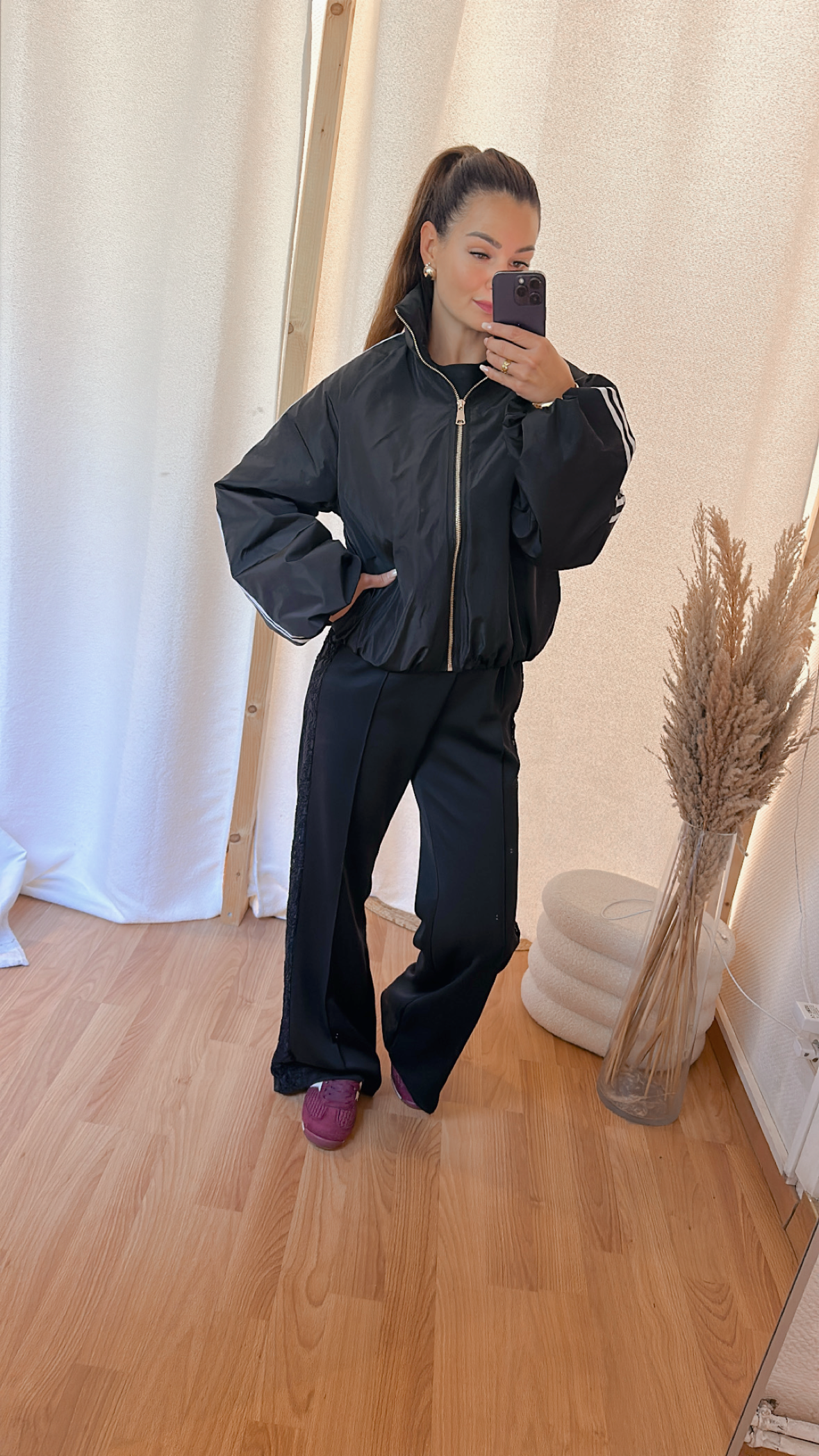 Veste inspi  « Adi » Noir