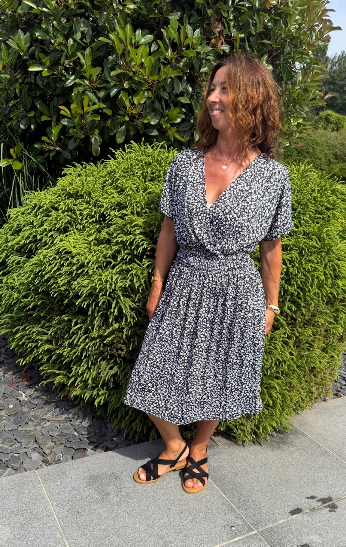 Robe magique « Flori » Noir