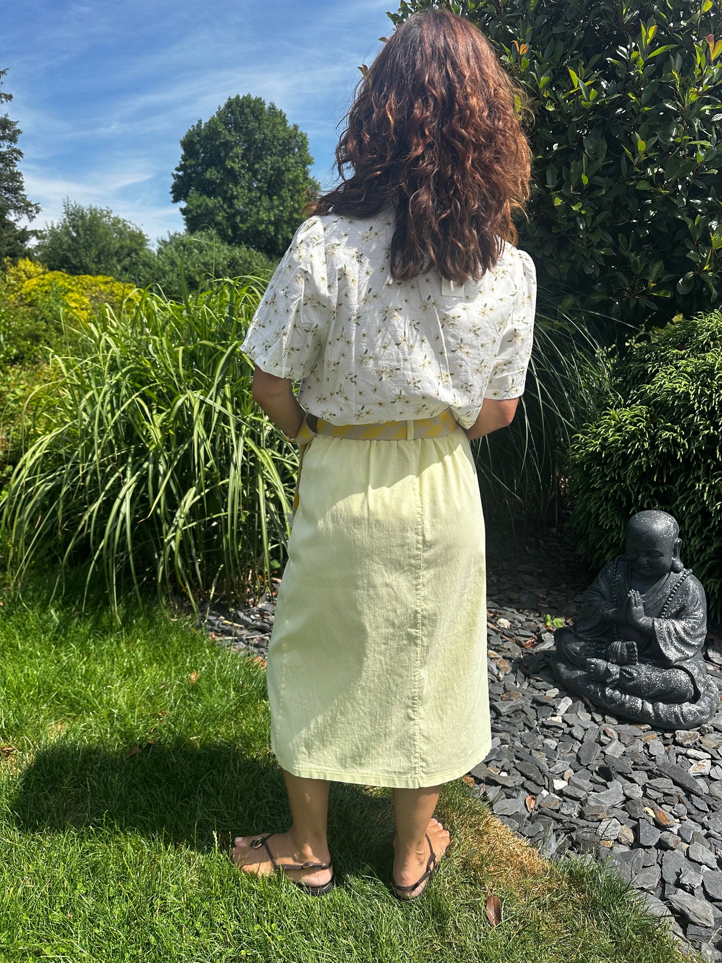 Jupe « Katia » jaune