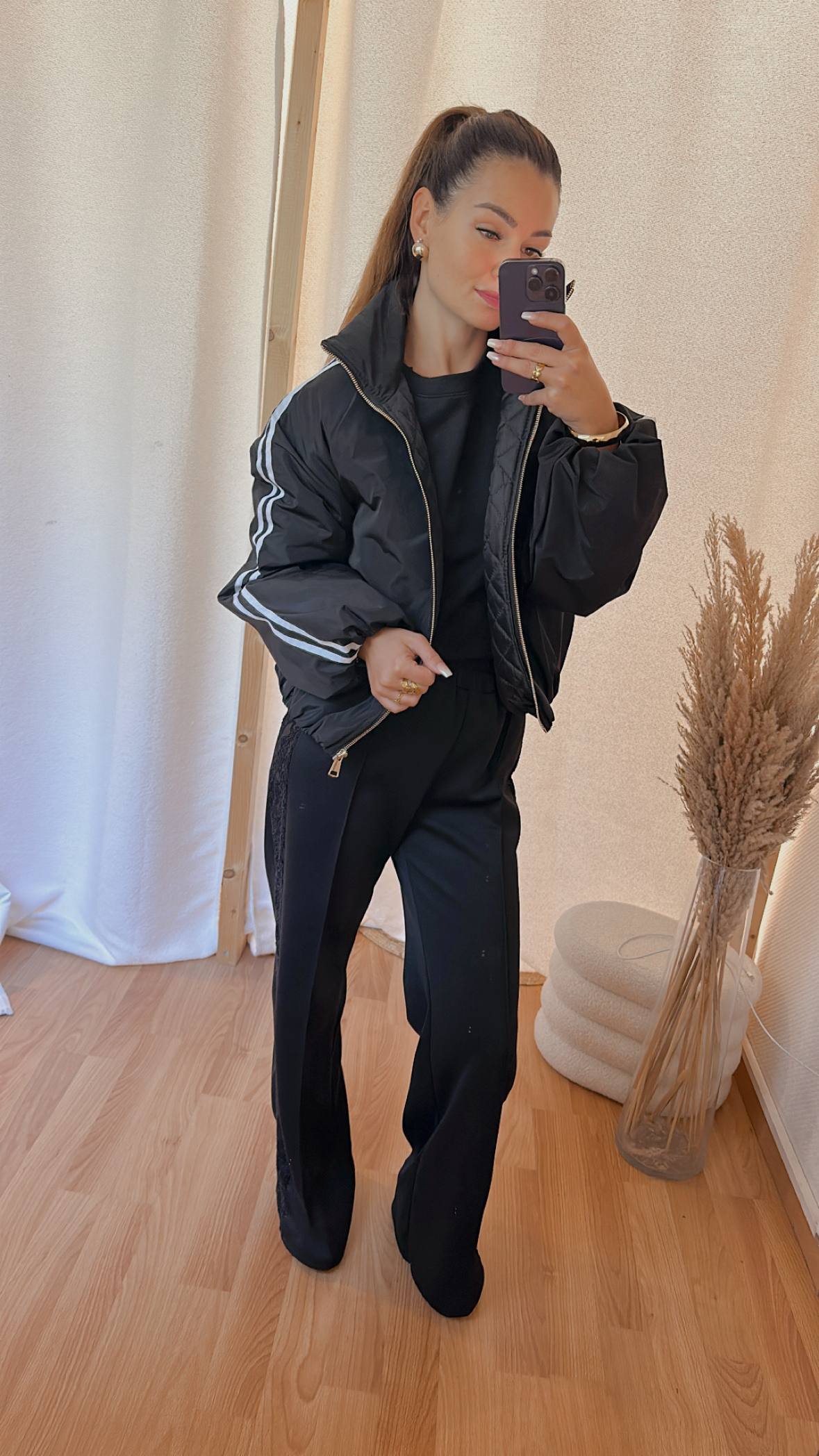 Veste inspi  « Adi » Noir